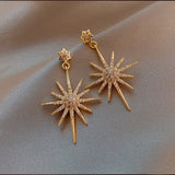 Trendy Women Dangle Earrings New Star Earrings