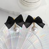 Sweet Black Color Korea Fashion Women Lovely Earrings Jewelry