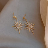 Trendy Women Dangle Earrings New Star Earrings